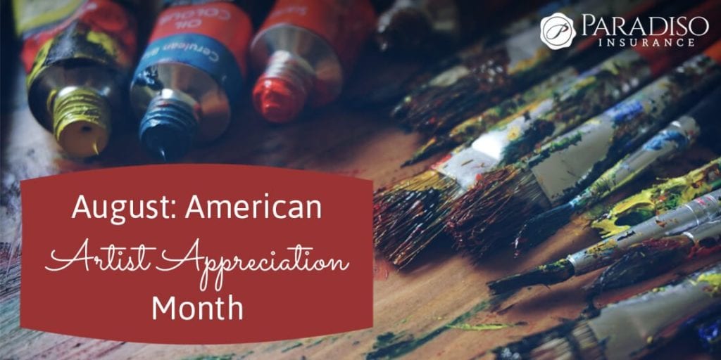 American Artist Appreciation Month Paradiso Insurance   Artist Appreciation Month 